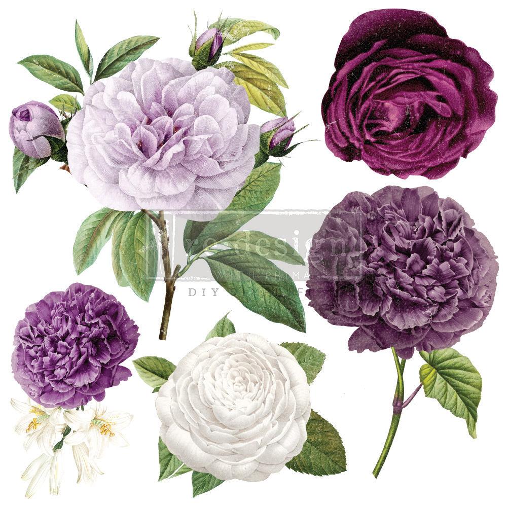 MAJESTIC BLOOMS | Maxi Transfer | Redesign with Prima | 12" X 12" - Image 5